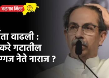 चिंता वाढली : ठाकरे गटातील दिग्गज नेते नाराज ?