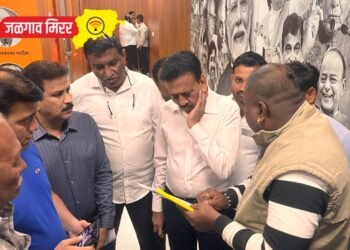 जळगावात पीईटी स्कॅन केंद्र सुरु करा ; मंत्री महाजनांना निवेदन !