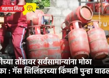 होळीच्या तोंडावर सर्वसामान्यांना मोठा झटका : गॅस सिलिंडरच्या किंमती पुन्हा वाढल्या !