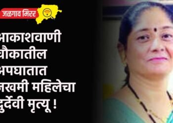 आकाशवाणी चौकातील अपघातात जखमी महिलेचा दुर्देवी मृत्यू !