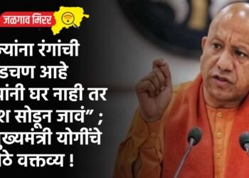 “ज्यांना रंगांची अडचण आहे त्यांनी घर नाही तर देश सोडून जावं” ; मुख्यमंत्री योगींच्या मंत्र्यांचे मोठे वक्तव्य !