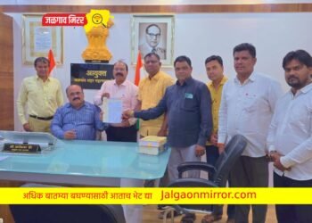 कंजरभाट समाज युवा फाउंडेशनतर्फे मनपा आयुक्तांना निवेदन