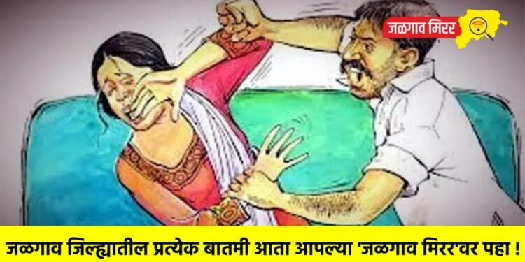 पैसे घेतलेले परत कर म्हणत महिलेला जबर मारहाण !