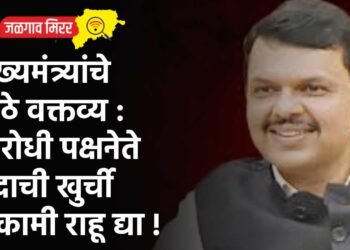 मुख्यमंत्र्यांचे मोठे वक्तव्य : विरोधी पक्षनेते पदाची खुर्ची रिकामी राहू द्या !