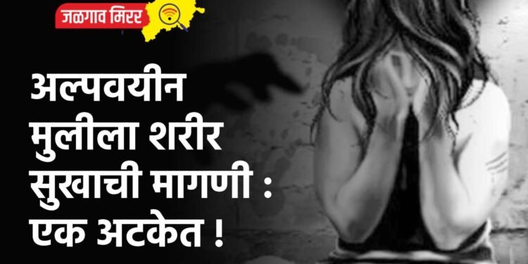 अल्पवयीन मुलीला शरीर सुखाची मागणी : एक अटकेत !