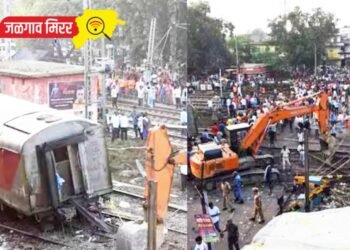 ब्रेकिंग : कामाख्या एक्सप्रेसचा अपघात : ११ एसी डबे रुळावरून घसरले !