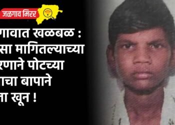 भडगावात खळबळ : हिस्सा मागितल्याच्या कारणाने पोटच्या मुलाचा बापाने केला खून !