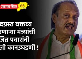 वादग्रस्त वक्तव्य करणाऱ्या मंत्र्यांची अजित पवारांनी केली कानउघडणी !