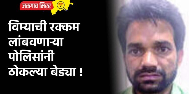 विम्याची रक्कम लांबवणाऱ्या पोलिसांनी ठोकल्या बेड्या !