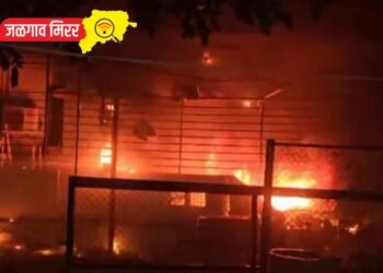 पहाटेच्या सुमारास हॉटेलमध्ये भीषण आग : पोलिसांचे प्रसंगावधनाने वाचले प्राण !
