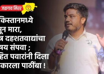 पाकिस्तानमध्ये घुसून मारा, मात्र दहशतवाद्यांचा विषय संपवा ; रोहित पवारांनी दिला सरकारला पाठींबा !