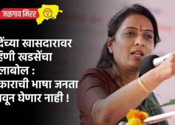 शिंदेंच्या खासदारावर रोहिणी खडसेंचा हल्लाबोल : उपकाराची भाषा जनता खपवून घेणार नाही !