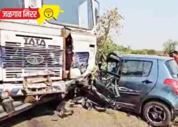 रान डुक्कर आले आडवे चारचाकीचा भीषण अपघात : एकाच परिवारातील चौघे जागीच ठार !