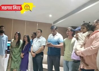 जळगावात ‘डोंगर वणीचा’ गीताचे थाटात विमोचन !