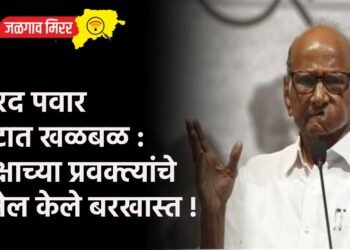 शरद पवार गटात खळबळ : पक्षाच्या प्रवक्त्यांचे पॅनेल केले बरखास्त !