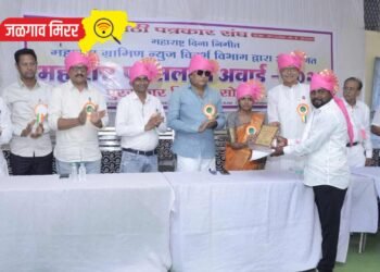 “कृषी भुषण” पुरस्काराने किरण सुर्यवंशी यांचा सन्मान !