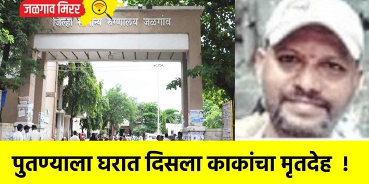 पुतण्याला घरात दिसला काकांचा मृतदेह  !