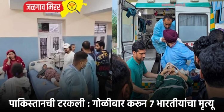 पाकिस्तानची टरकली : गोळीबार करून ७ भारतीयांचा मृत्यू