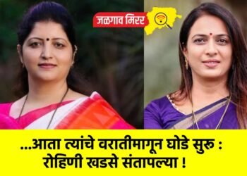 …आता त्यांचे वरातीमागून घोडे सुरू : रोहिणी खडसे संतापल्या !