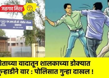 शेताच्या वादातून शालकाच्या डोक्यात कुऱ्हाडीने वार : पोलिसात गुन्हा दाखल !