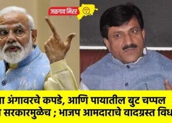तुझ्या अंगावरचे कपडे, आणि पायातील बुट चप्पल सुद्धा सरकारमुळेच ; भाजप आमदाराचे वादग्रस्त विधान !