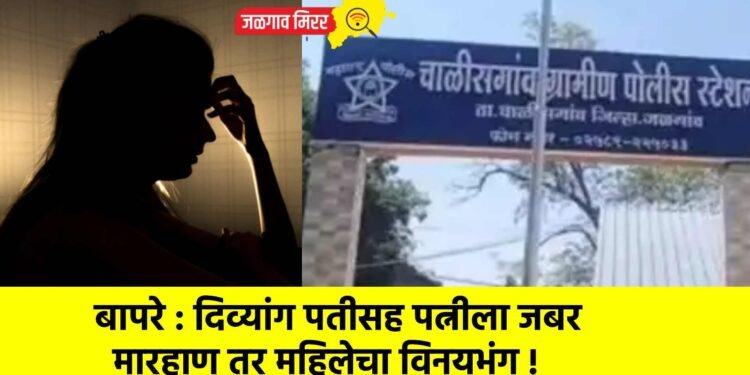 बापरे : दिव्यांग पतीसह पत्नीला जबर मारहाण तर महिलेचा विनयभंग !