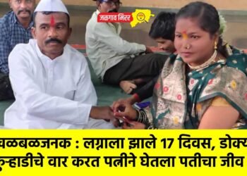 खळबळजनक : लग्नाला झाले १७ दिवस, डोक्यात कुऱ्हाडीचे वार करत पत्नीने घेतला पतीचा जीव !