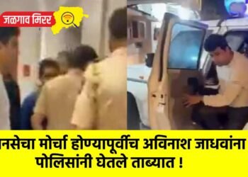 मनसेचा मोर्चा होण्यापूर्वीच अविनाश जाधवांना पोलिसांनी घेतले ताब्यात !