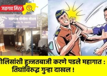 पोलिसांशी हुज्जतबाजी करणे पडले महागात : तिघांविरुद्ध गुन्हा दाखल !