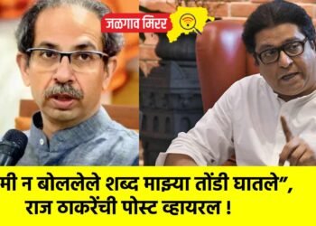 “मी न बोललेले शब्द माझ्या तोंडी घातले”, राज ठाकरेंची पोस्ट व्हायरल !