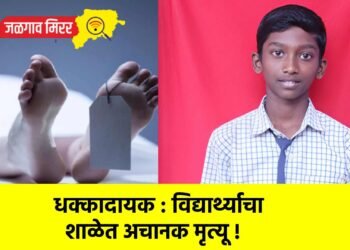 धक्कादायक : विद्यार्थ्याचा शाळेत अचानक मृत्यू !