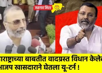 महाराष्ट्राच्या बाबतीत वादग्रस्त विधान केलेल्या भाजप खासदाराने घेतला यू-टर्न !