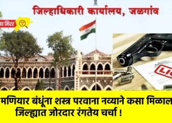 मणियार बंधूंना शस्त्र परवाना नव्याने कसा मिळाला? जिल्ह्यात जोरदार रंगतेय चर्चा !