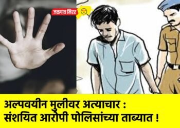 अल्पवयीन मुलीवर अत्याचार : संशयित आरोपी पोलिसांच्या ताब्यात !