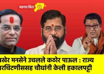 अखेर मनसेने उचलले कठोर पाऊल : राज्य सरचिटणीससह चौघांनी केली हकालपट्टी