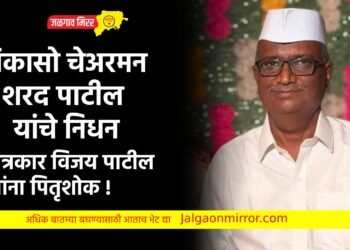 पत्रकार विजय पाटील यांना पितृशोक !