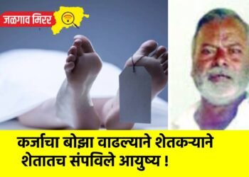 कर्जाचा बोझा वाढल्याने शेतकऱ्याने शेतातच संपविले आयुष्य !