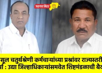 महसूल चतुर्थश्रेणी कर्मचाऱ्यांच्या प्रश्नांवर राज्यस्तरीय चर्चा : उद्या जिल्हाधिकाऱ्यांसमवेत शिष्टमंडळाची बैठक