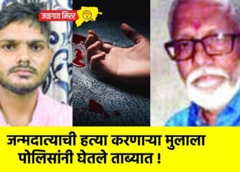 जन्मदात्याची हत्या करणाऱ्या मुलाला पोलिसांनी घेतले ताब्यात !