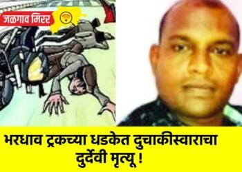 भरधाव ट्रकच्या धडकेत दुचाकीस्वाराचा दुर्देवी मृत्यू !
