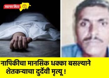 नापिकीचा मानसिक धक्का बसल्याने शेतकऱ्याचा दुर्देवी मृत्यू !