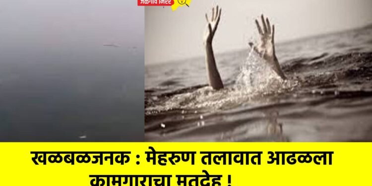 खळबळजनक : मेहरुण तलावात आढळला कामगाराचा मृतदेह !