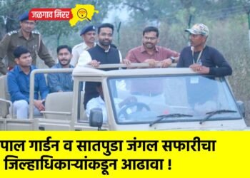 पाल गार्डन व सातपुडा जंगल सफारीचा जिल्हाधिकाऱ्यांकडून आढावा !