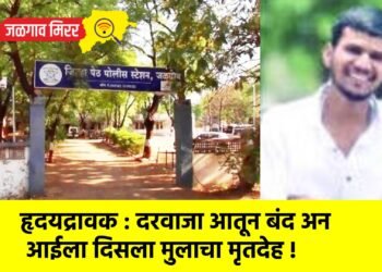 हृदयद्रावक : दरवाजा आतून बंद अन आईला दिसला मुलाचा मृतदेह !