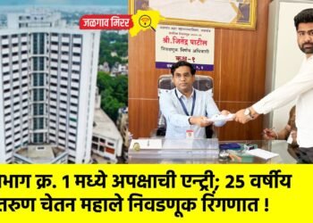 प्रभाग क्र. १ मध्ये अपक्षाची एन्ट्री; २५ वर्षीय तरुण चेतन महाले निवडणूक रिंगणात !