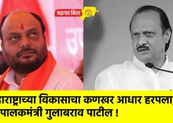 महाराष्ट्राच्या विकासाचा कणखर आधार हरपला; पालकमंत्री गुलाबराव पाटील !