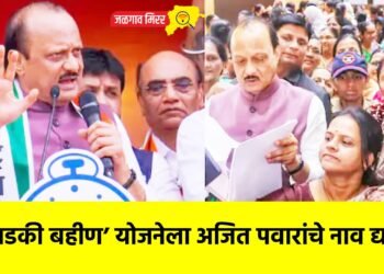 लाडकी बहीण’ योजनेला अजित पवारांचे नाव द्या !