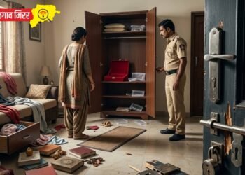 घराला कुलूप, चोरट्यांचा डल्ला; सत्यम पार्कमध्ये दीड लाखांचा ऐवज लंपास !