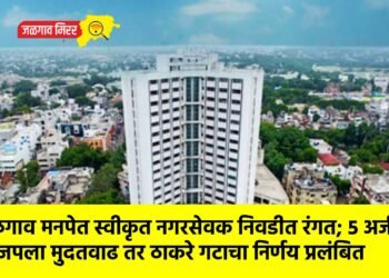 जळगाव मनपेत स्वीकृत नगरसेवक निवडीत रंगत; ५ अर्ज वैध, भाजपला मुदतवाढ तर ठाकरे गटाचा निर्णय प्रलंबित