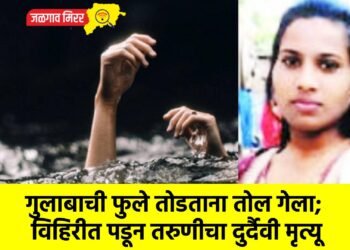गुलाबाची फुले तोडताना तोल गेला; विहिरीत पडून तरुणीचा दुर्दैवी मृत्यू